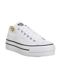 Converse All Star Low Platform WHITE