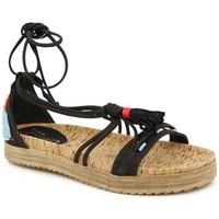 coolway sandalia womens sandals in black