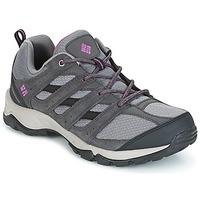 columbia plains butte low waterproof womens walking boots in grey