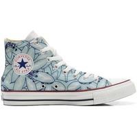 converse all star womens shoes high top trainers in blue