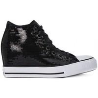 converse all star mid lux sequins womens shoes high top trainers in mu ...