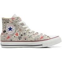 converse all star womens shoes high top trainers in beige