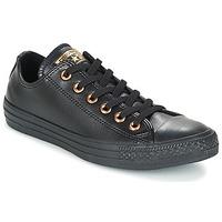 converse chuck taylor all star ox womens shoes trainers in black