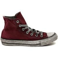 converse all star hi maroon ltd womens shoes high top trainers in mult ...