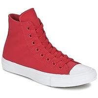 Converse CHUCK TAYLOR All Star II HI women\'s Shoes (High-top Trainers) in red