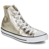 Converse CHUCK TAYLOR ALL STAR METALLICS HI women\'s Shoes (High-top Trainers) in gold
