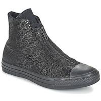 Converse CHUCK TAYLOR ALL STAR SHROUD CUIR HI women\'s Shoes (High-top Trainers) in black