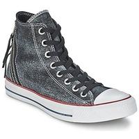 Converse ALL STAR HERO TRI ZIP SPARKLE WASH HI women\'s Shoes (High-top Trainers) in grey