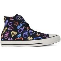 converse all star hi womens shoes high top trainers in multicolour