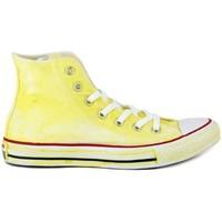 converse all star womens shoes high top trainers in yellow