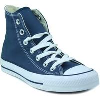 Converse canvas shoes high women\'s Shoes (High-top Trainers) in blue