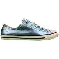 Converse CTAS Dainty Metallic women\'s Shoes (Trainers) in blue