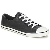 Converse DAINTY OX women\'s Shoes (Trainers) in black