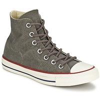 Converse ALL STAR BASIC WASH HI women\'s Shoes (High-top Trainers) in grey