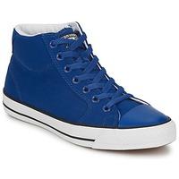 converse ct xl crew womens shoes high top trainers in blue