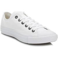 converse chuck taylor all star white mono ox trainers womens shoes tra ...