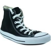 Converse canvas shoes high women\'s Shoes (High-top Trainers) in black