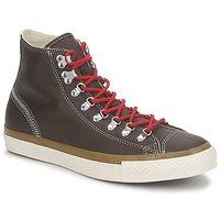 Converse ALL STAR LEATHER HIKER HI women\'s Shoes (High-top Trainers) in brown