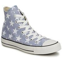 Converse ALL STAR BIG STAR PRINT HI women\'s Shoes (High-top Trainers) in grey