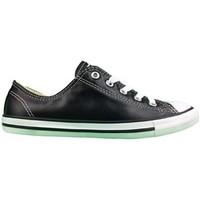 converse ctas dainty metallic womens shoes in black