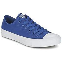 Converse CHUCK TAYLOR All Star II OX women\'s Shoes (Trainers) in blue