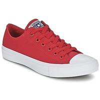 Converse CHUCK TAYLOR All Star II OX women\'s Shoes (Trainers) in red