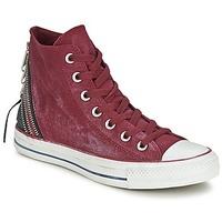 Converse ALL STAR TRI ZIP SPARKLE WASH women\'s Shoes (High-top Trainers) in red