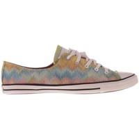converse ct fancy ox womens shoes trainers in blue