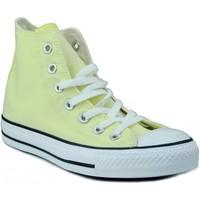 Converse canvas shoes high women\'s Shoes (High-top Trainers) in yellow