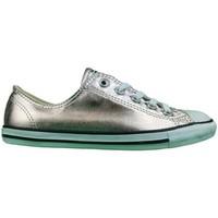 converse ctas dainty metallic womens shoes trainers in pink