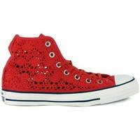 converse all star hi crochet womens shoes high top trainers in multico ...