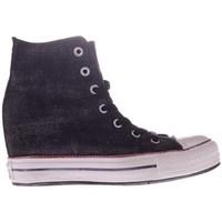 converse ct plat plus hi womens shoes high top trainers in black