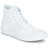 Converse CHUCK TAYLOR ALL STAR II - HI women\'s Shoes (High-top Trainers) in white