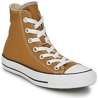 converse all star seasonal hi womens shoes high top trainers in brown