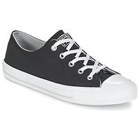 Converse GEMMA TWILL OX women\'s Shoes (Trainers) in black