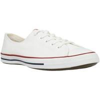Converse Chuck Taylor Fancy OX women\'s Shoes (Trainers) in white