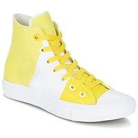 Converse CHUCK TAYLOR ALL STAR II - HI women\'s Shoes (High-top Trainers) in yellow