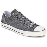 converse chuck taylor all star wash ox womens shoes trainers in grey