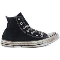 converse all star hi womens shoes trainers in black
