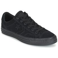 Converse STAR PLAYER SUEDE OX women\'s Shoes (Trainers) in black