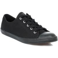 converse womens ct black dainty trainers womens shoes trainers in blac ...