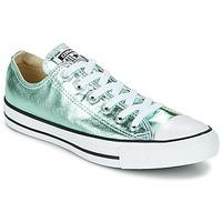 Converse CHUCK TAYLOR ALL STAR SEASONAL METALLICS OX women\'s Shoes (Trainers) in green