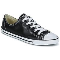 Converse CHUCK TAYLOR ALL STAR DAINTY SEASONAL METALLICS OX women\'s Shoes (Trainers) in black