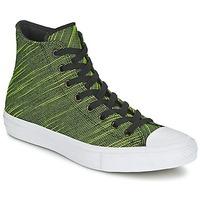 Converse CHUCK TAYLOR All Star II KNIT HI women\'s Shoes (High-top Trainers) in green