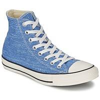 converse ct good wash hi womens shoes high top trainers in blue