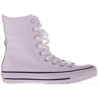 converse chuck taylor hirise xhi womens shoes high top trainers in whi ...