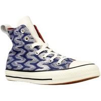 converse chuck taylor all star womens shoes high top trainers in blue