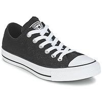 converse chuck taylor all star knit womens shoes trainers in black