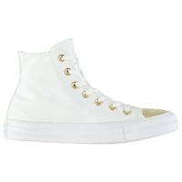 Converse Metallic Toe Cap Hi Top Trainers