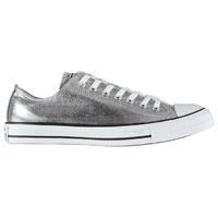 converse ox metallic canvas shoes